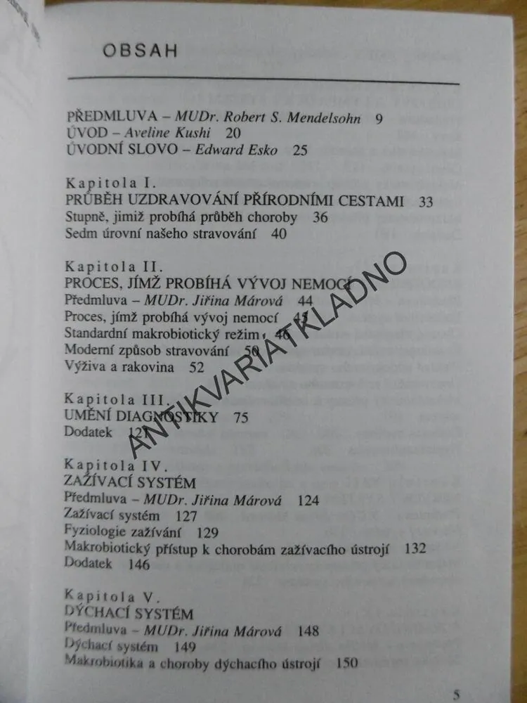 PŘÍRODNÍ LÉČENÍ MAKROBIOTIKOU, MICHIO KUSHI, **an