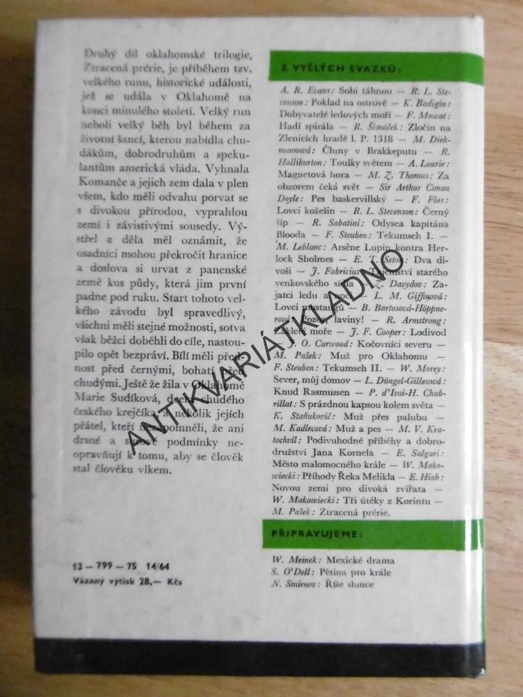 KOD 134 - ZTRACENÁ PRÉRIE, MIRKO PAŠEK, URBAN, kovboj bez koně, **an
