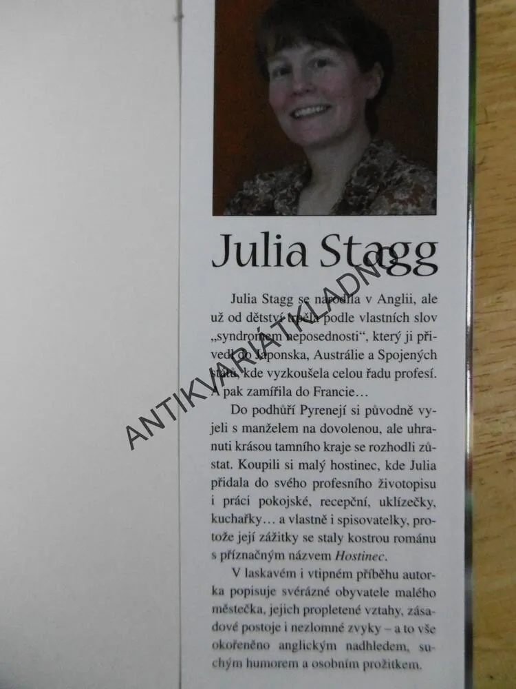 HOSTINEC, JULIA STAGG, **an