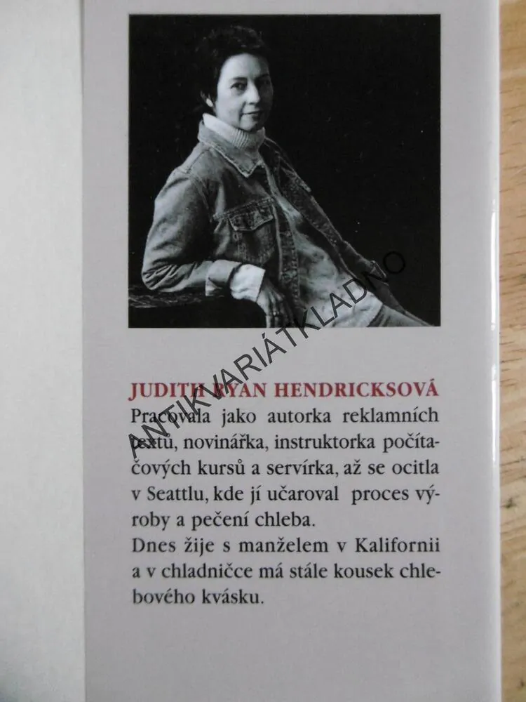 VŮNĚ CHLEBA, JUDITH RYAN HENDRICKSOVÁ, **an