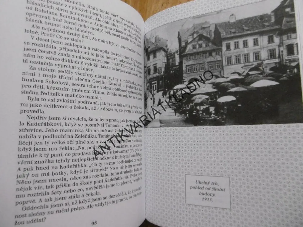 RŮŽE Z PRAŽSKÝCH TRHŮ, BOŽENA OBDRŽÁLKOVÁ, **an