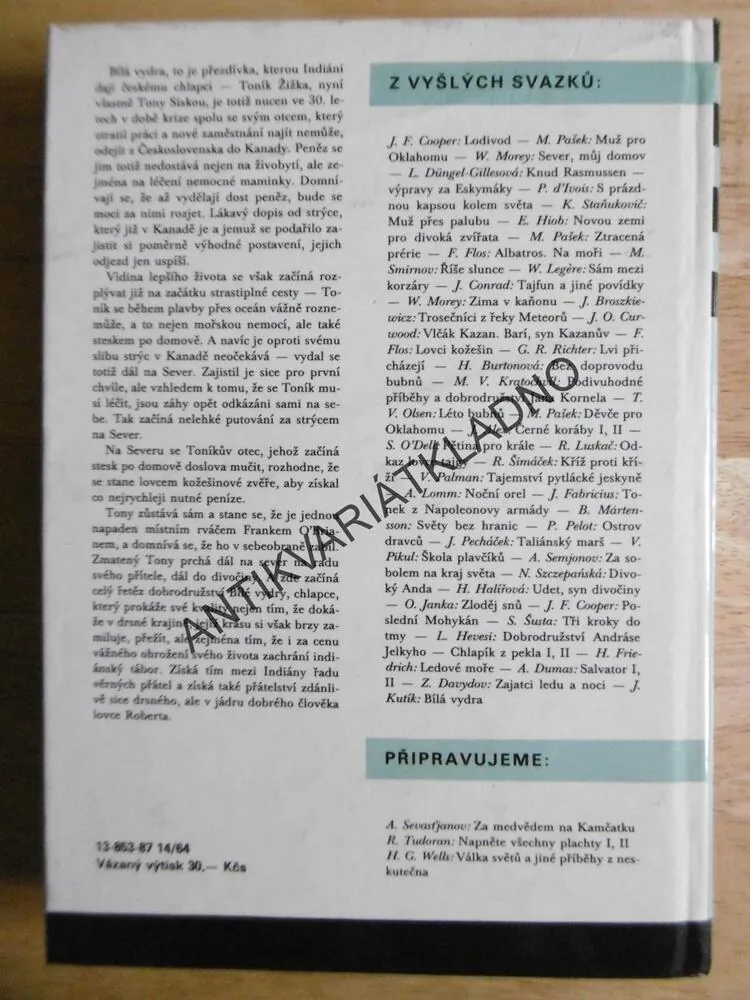 KOD 172 - BÍLÁ VYDRA, JOSEF KUTÍK, TOMAN, **an