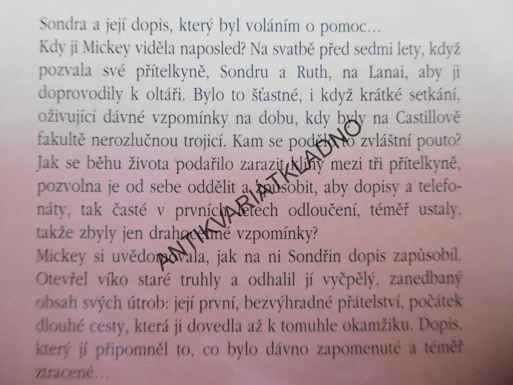 HIPPOKRATOVA PŘÍSAHA, BARBARA WOODOVÁ, **an