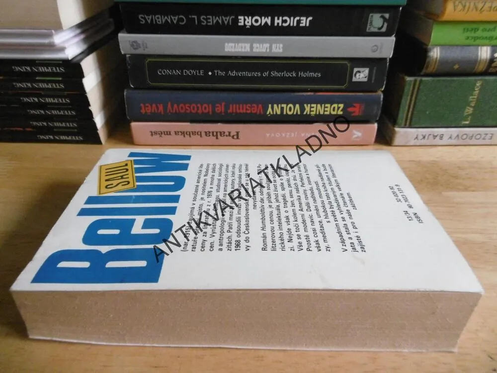 HUMBOLDTŮV DAR, SAUL BELLOW, **an