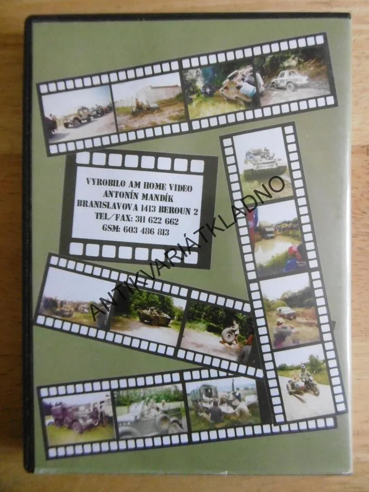 CELOSTÁTNÍ SRAZ VOJENSKÉ TECHNIKY. 1997-2002, DVD FILM