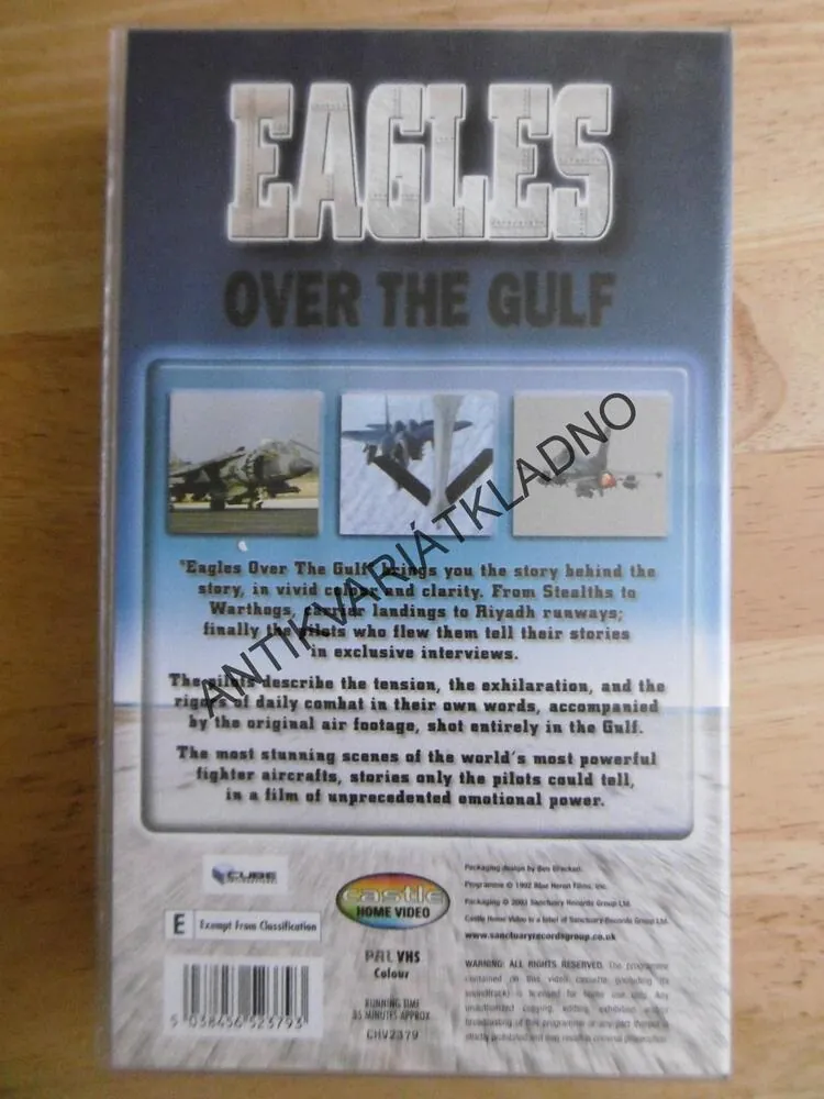 EAGLES OVER THE GULF, VHS