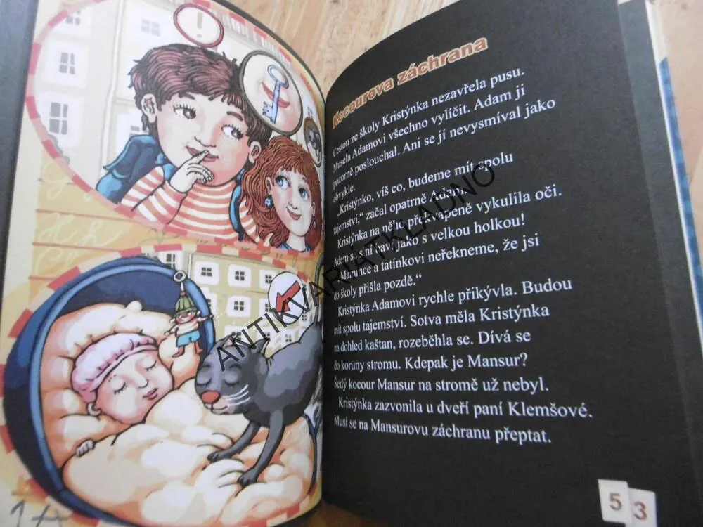 ŠKOLAČKA KRISTÝNKA, LENKA ROŽNOVSKÁ, ČTENÍ PRO PRVŇÁČKY, **an