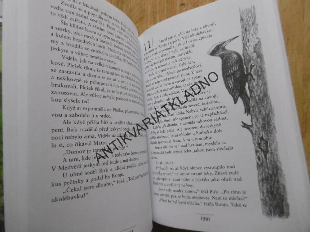 RONJA, DCERA LOUPEŽNÍKA, ASTRID LINDGRENOVÁ, **an