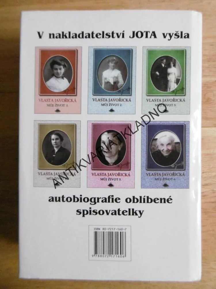 POD TÍHOU ŽIVOTA, VLASTA JAVOŘICKÁ, **an