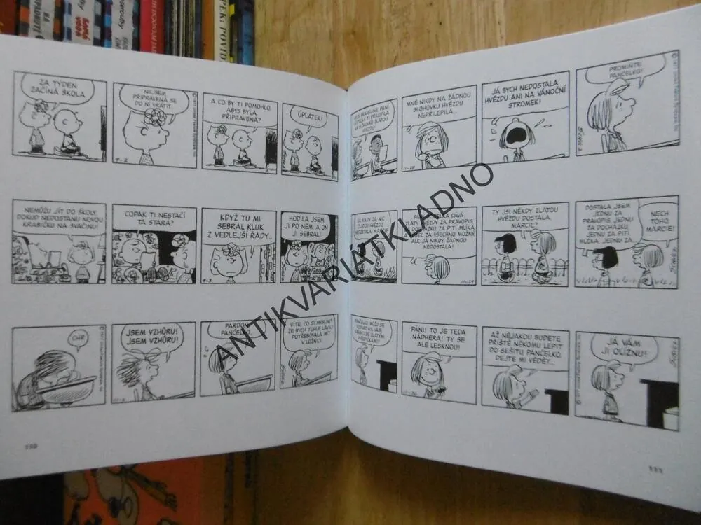SNOOPY PO ŠKOLE, PEANUTS, CHARLES M. SCHULZ, **an