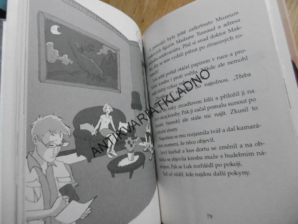 KLUB TYGRŮ, THOMAS BREZINA, UKRADENÝ VYNÁLEZ, VČETNĚ LUPY, **an