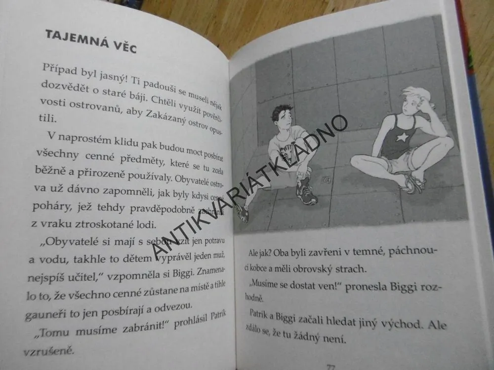 KLUB TYGRŮ, THOMAS BREZINA, OHNIVÝ DRAK, VČETNĚ LUPY, **an