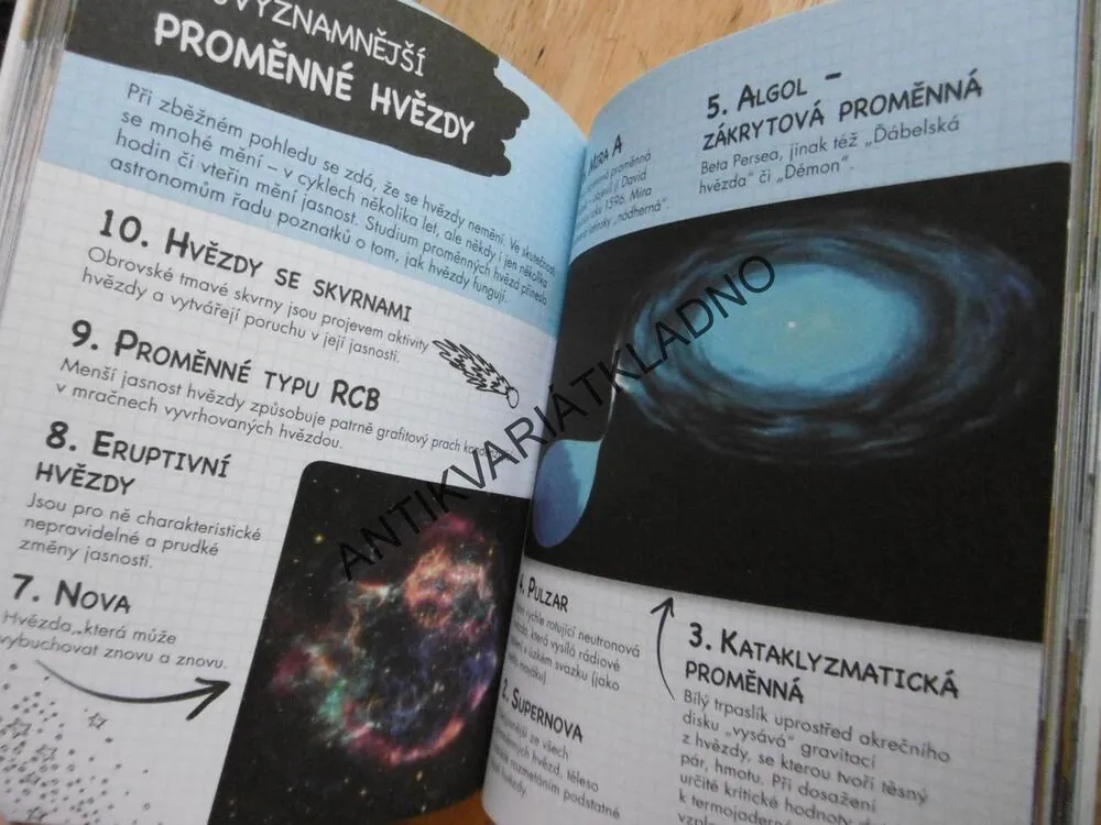 FAKTA V KAPSE, VESMÍR, **an