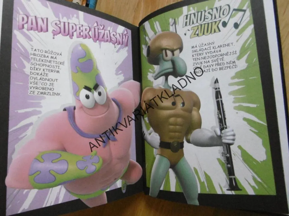 HOUBA NA SUCHU, SPONGEBOB, DAVID LEWMAN, **an