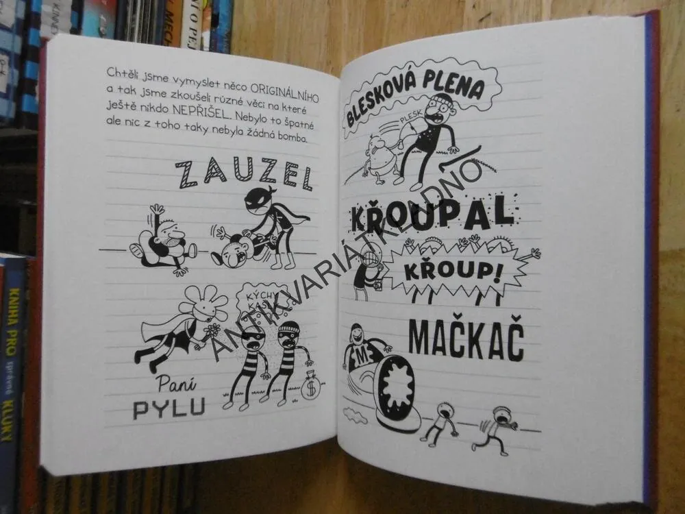 DENÍK BÁJEČNÉHO KAMARÁDA, PÍŠE ROWLEY JEFFERSON, JEFF KINNEY, **an