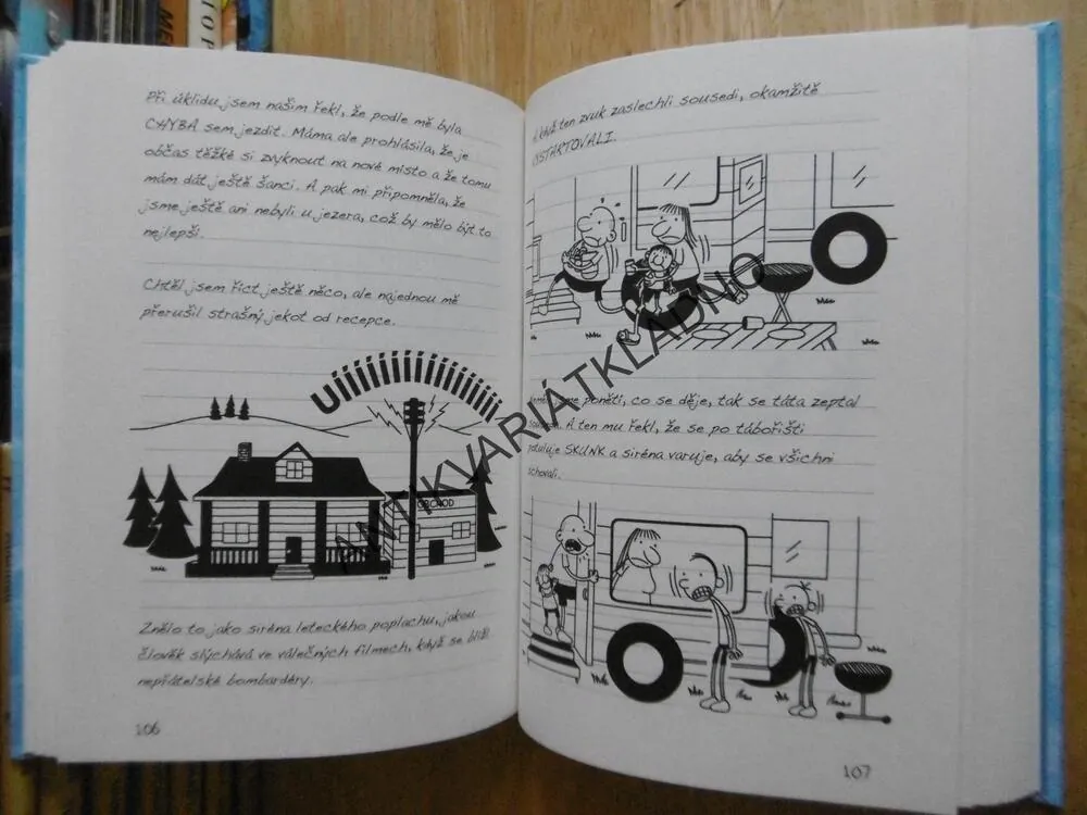 DENÍK MALÉHO POSEROUTKY 15., SAMÁ VODA, JEFF KINNEY, **an