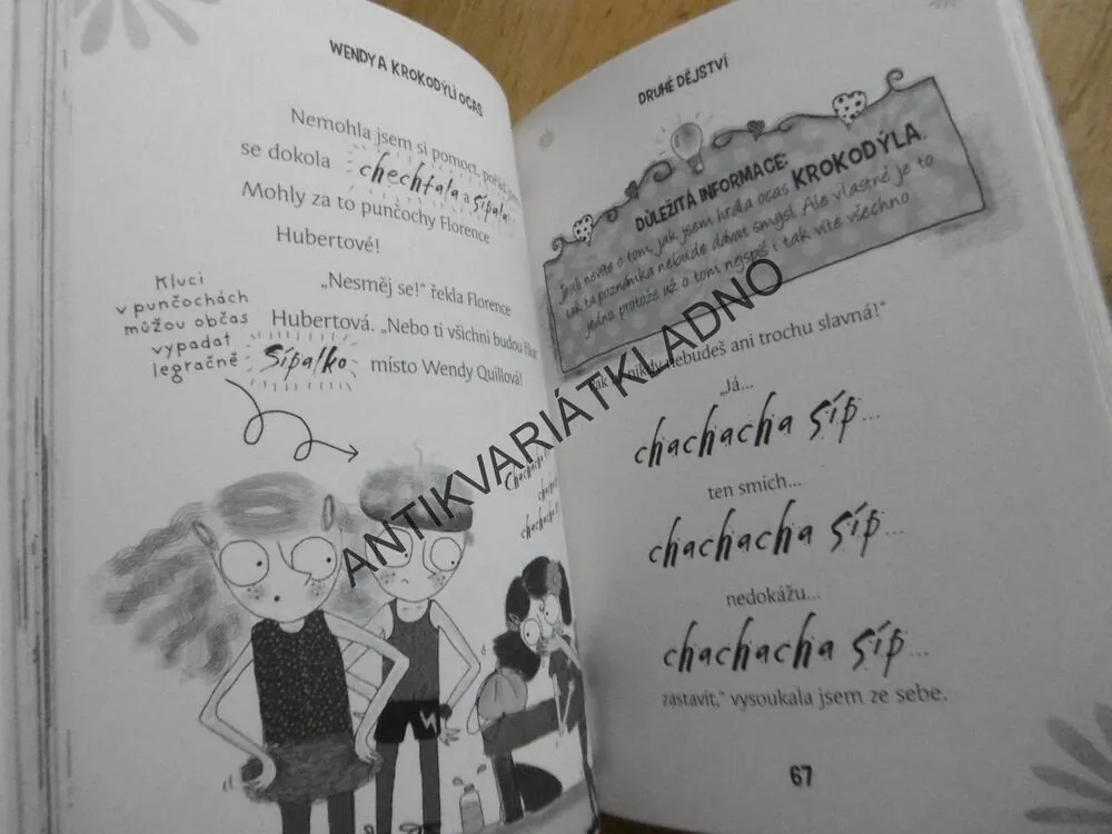 WENDY QUILLOVÁ A KROKODÝLÍ OCAS, WENDY MEDDOUROVÁ, **an