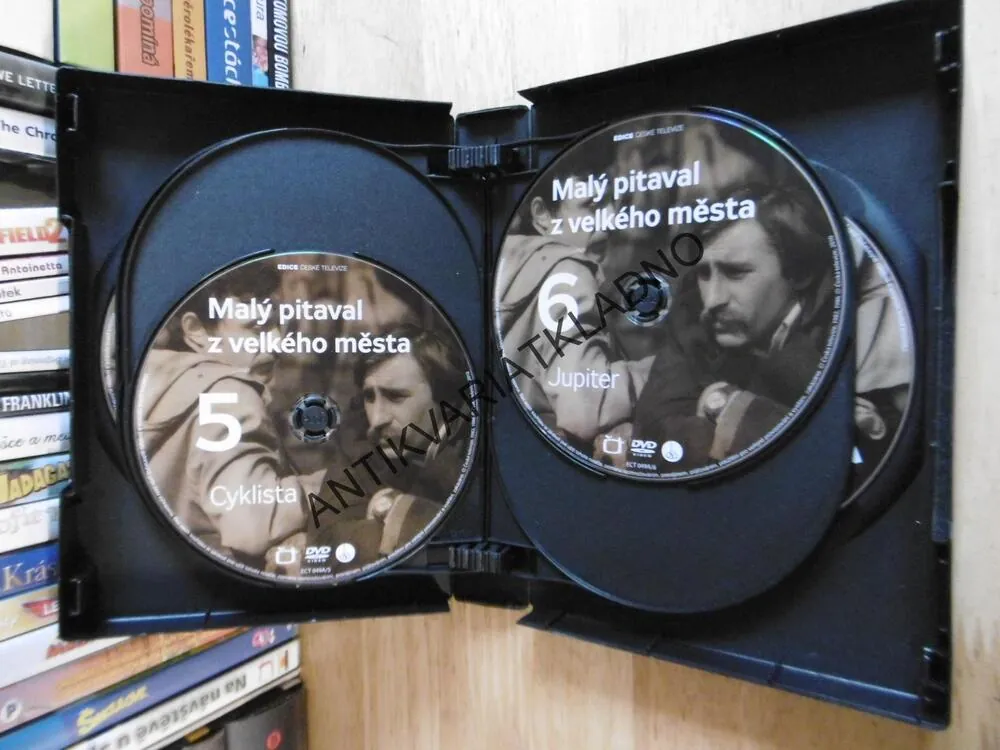 MALÝ PITAVAL Z VELKÉMO MĚSTA 1-8, DVD FILM
