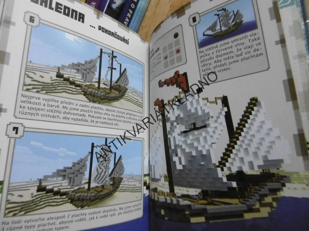 MINECRAFT, STAVITELSKÁ PŘÍRUČKA, **an