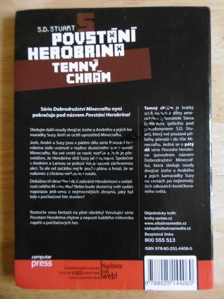 TEMNÝ CHRÁM, POVSTÁNÍ HEROBRINA 5, S. D. STUART, **an