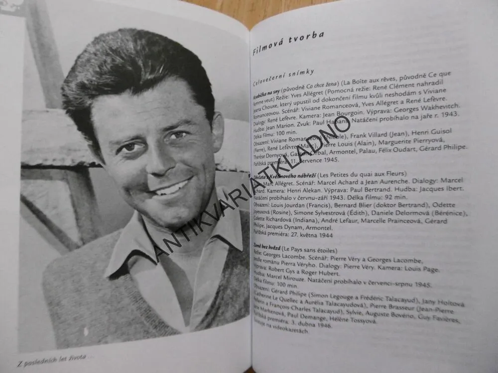 GÉRARD PHILIPE, GÉRARD BONAL, **an