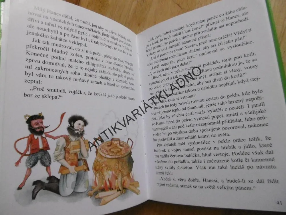 NEBESKÉ A PEKELNÉ POHÁDKY, MALÁ KNIHA VELKÝCH POHÁDEK, VLADIMÍR HULPACH, **an
