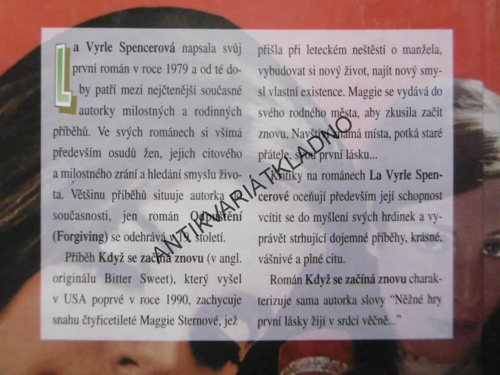 KDYŽ SE ZAČÍNÁ ZNOVU, LA VYRLE SPENCER, **an