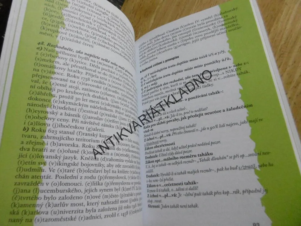 KLÍČ K ČEŠTINĚ PRO 2. STUPEŇ ZŠ, ČESKÝ JAZYK, EVA SCHNEIDEROVÁ, **an