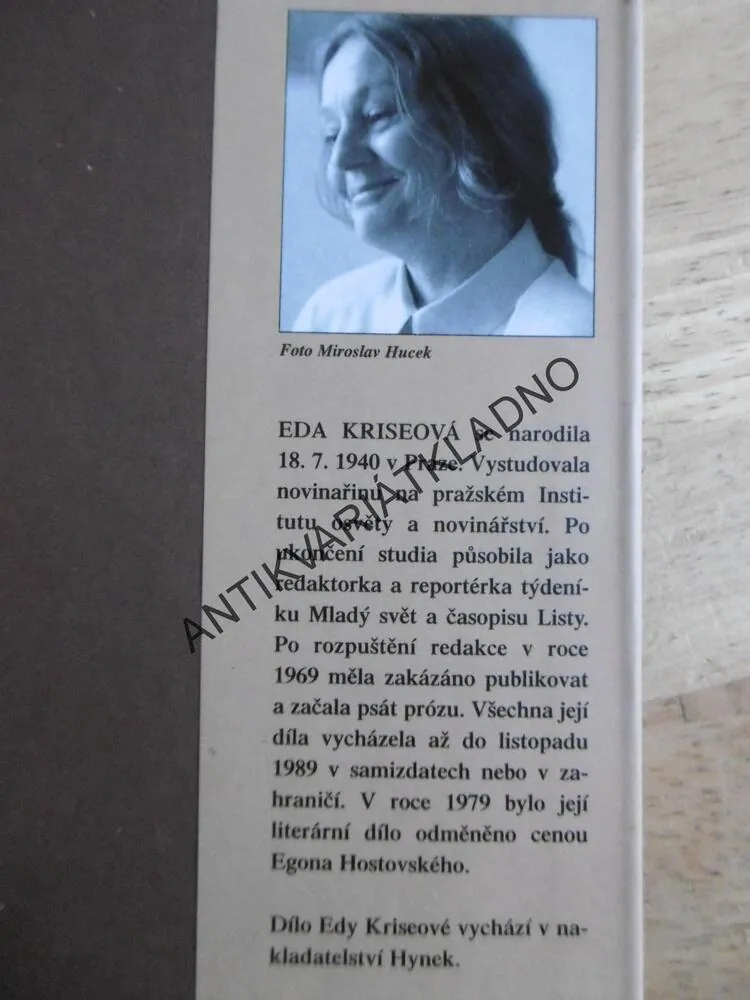 KOČIČÍ ŽIVOTY, EDA KRISEOVÁ, **an