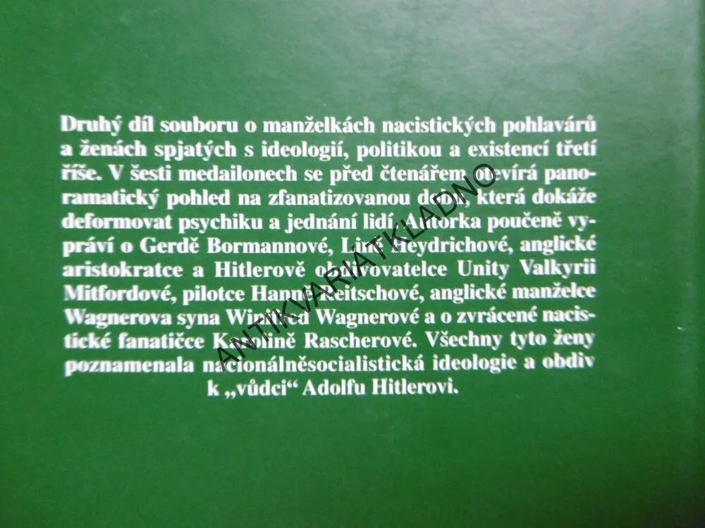ŽENY NACISTŮ, ANNA MARIA SIGMUNDOVÁ, 