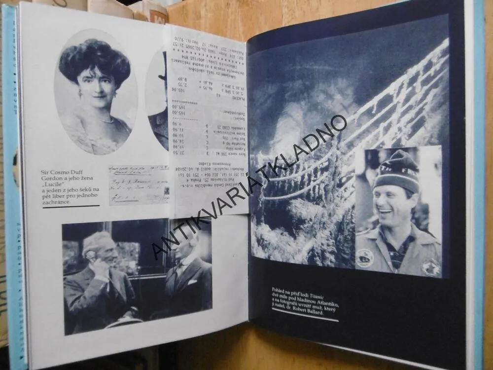 ZÁHADNÝ TITANIC, ROBIN GARDINER, DAN VAN DER VAT, **an