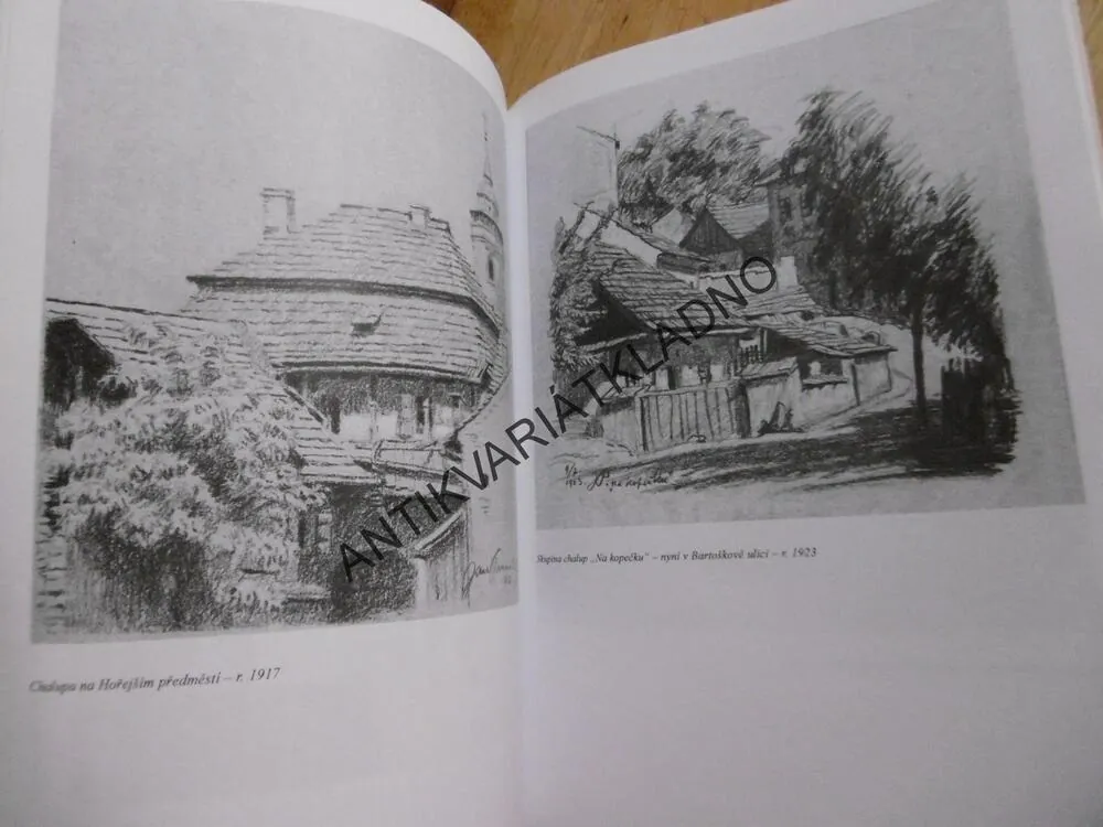 DOMAŽLICE V KRESBÁCH JANA PAROUBKA, **an