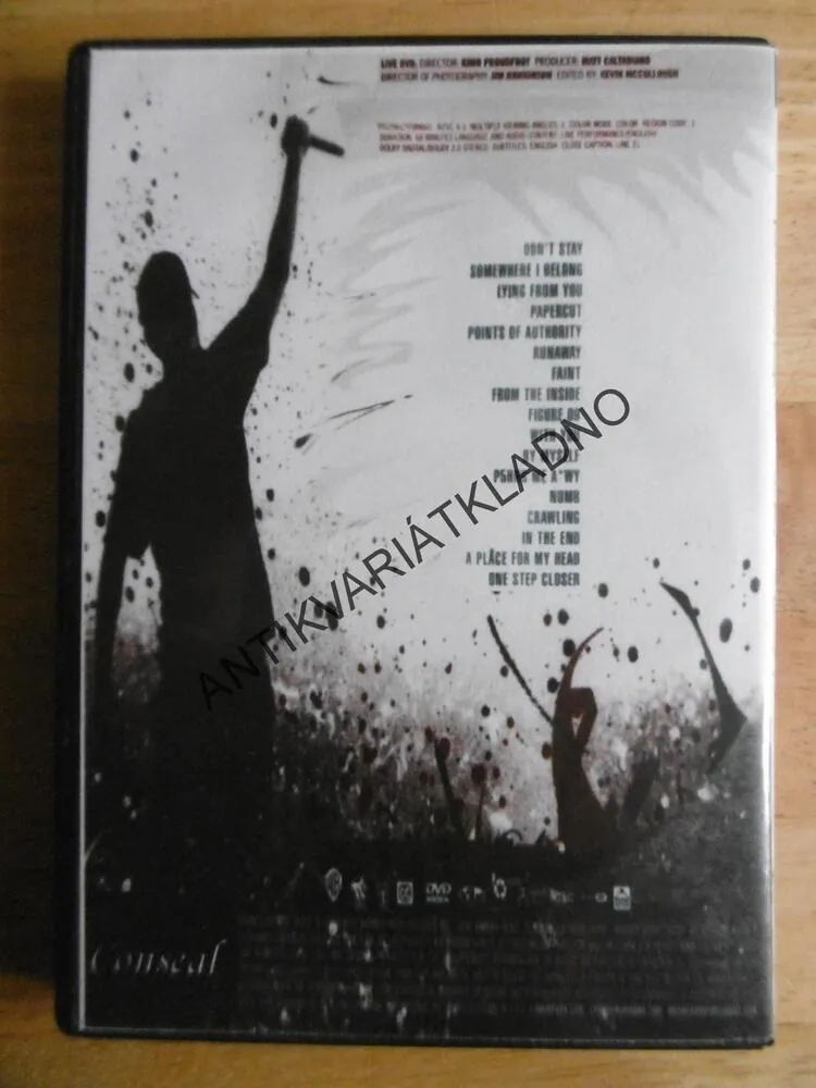 LINKIN PARK, LIVE IN TEXAS, KONCERT, DVD HUDBA