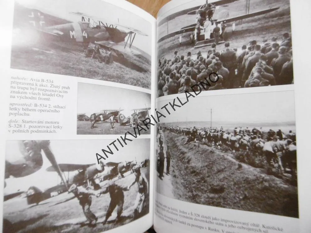 SLOVENSKÁ ARMÁDA, 1939-45, CHARLES K.KLIMENT, LETECTVÍ,VÁLKA