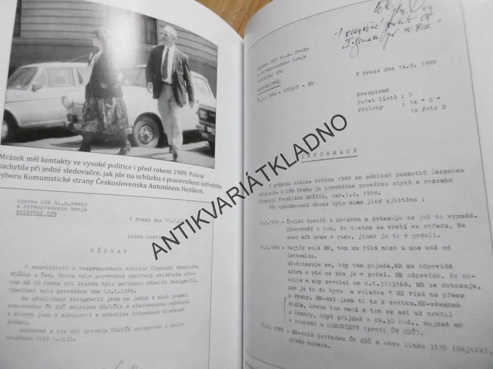 KMOTR MRÁZEK, JAROSLAV KMENTA, **an