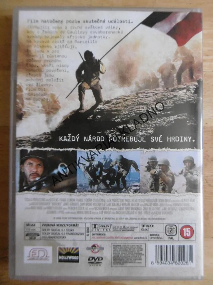 DEN VÍTĚZSTVÍ, DVD FILM