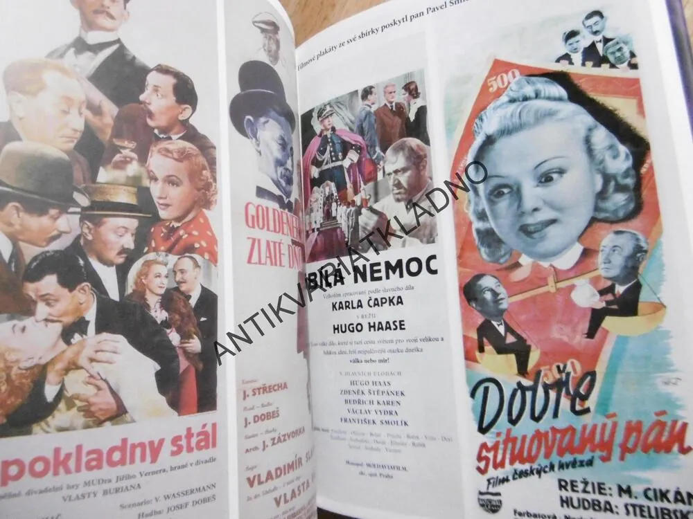 OSUDY HVĚZD STŘÍBRNÉHO PLÁTNA, GRACLÍK, FILM, HERCI,HEREČKY, **an