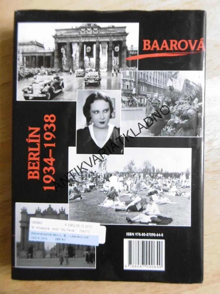 NE MILOSTIVÉ LÉTO L. B., LÍDA BAAROVÁ, BERLÍN 1934-38, VOGELER,FILM,HEREČKA, **an