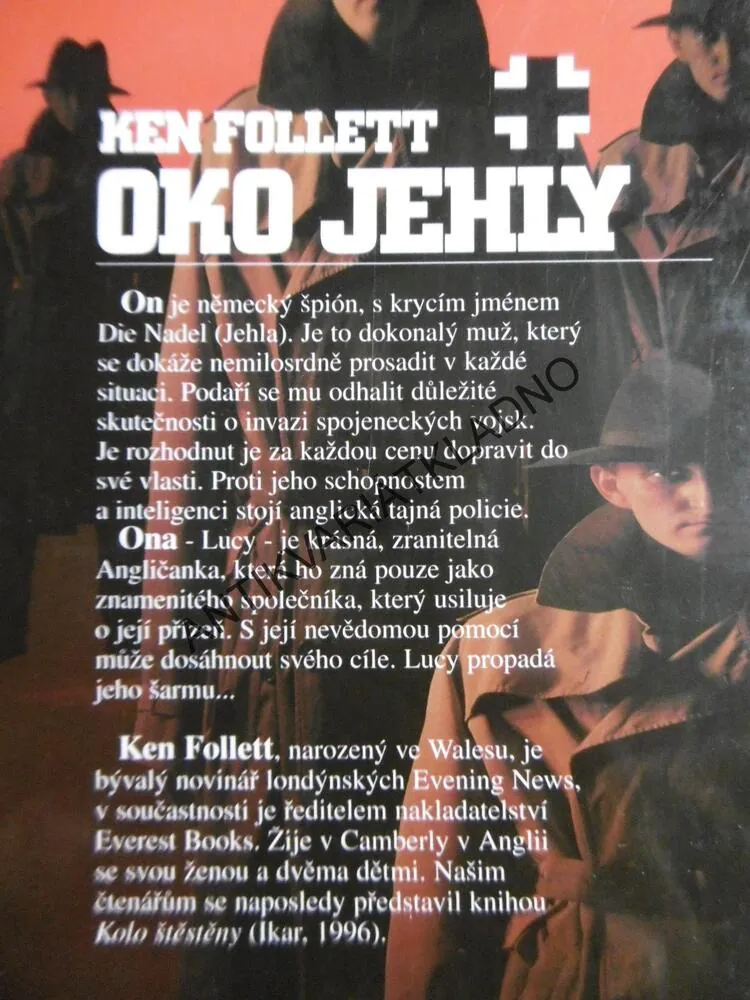 OKO JEHLY, KEN FOLLETT, **an