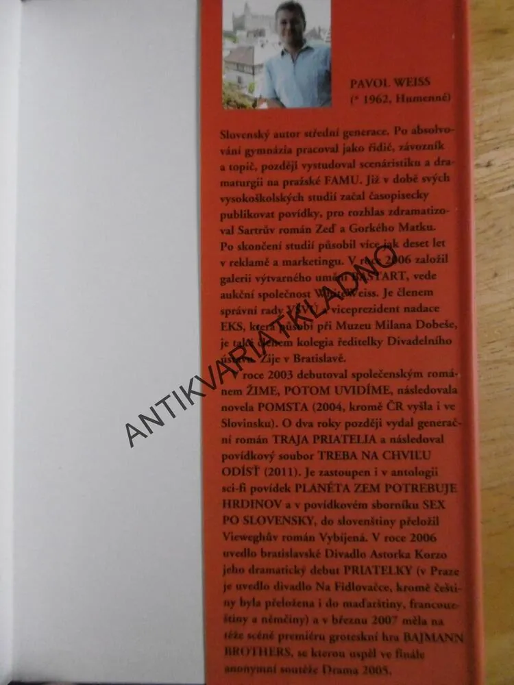 VLASTNOSTI SNU, PAVOL WEISS, **an