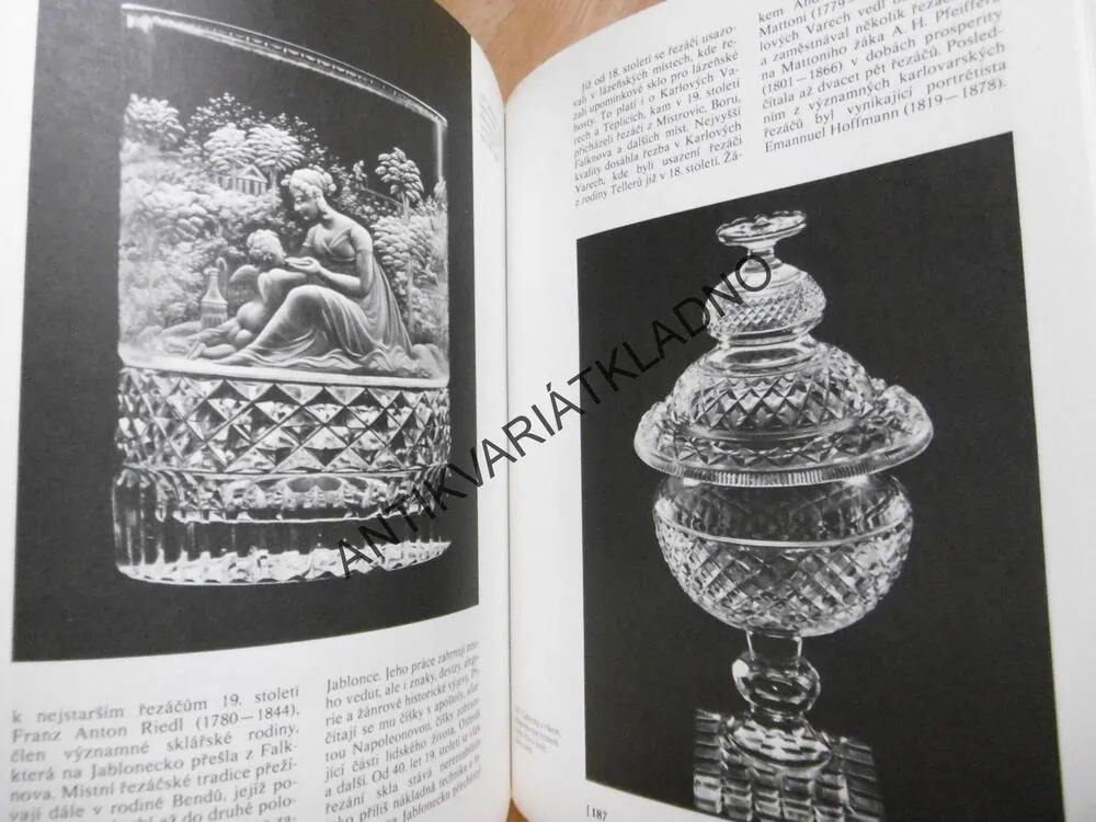 EVROPSKÉ SKLO, SBĚRATELSKÝ PRŮVODCE DĚJINAMI EVROP.SKLA, DRAHOTOVÁ, 1985, **an