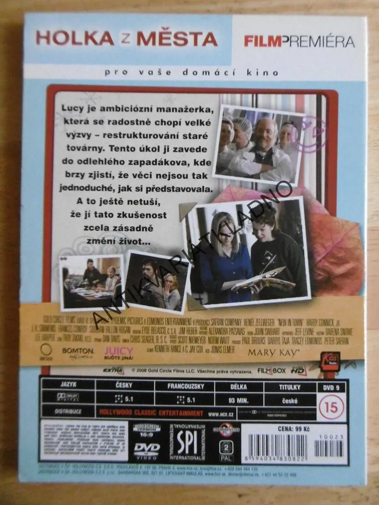 HOLKA Z MĚSTA, RENÉE ZELLWEGER, DVD FILM