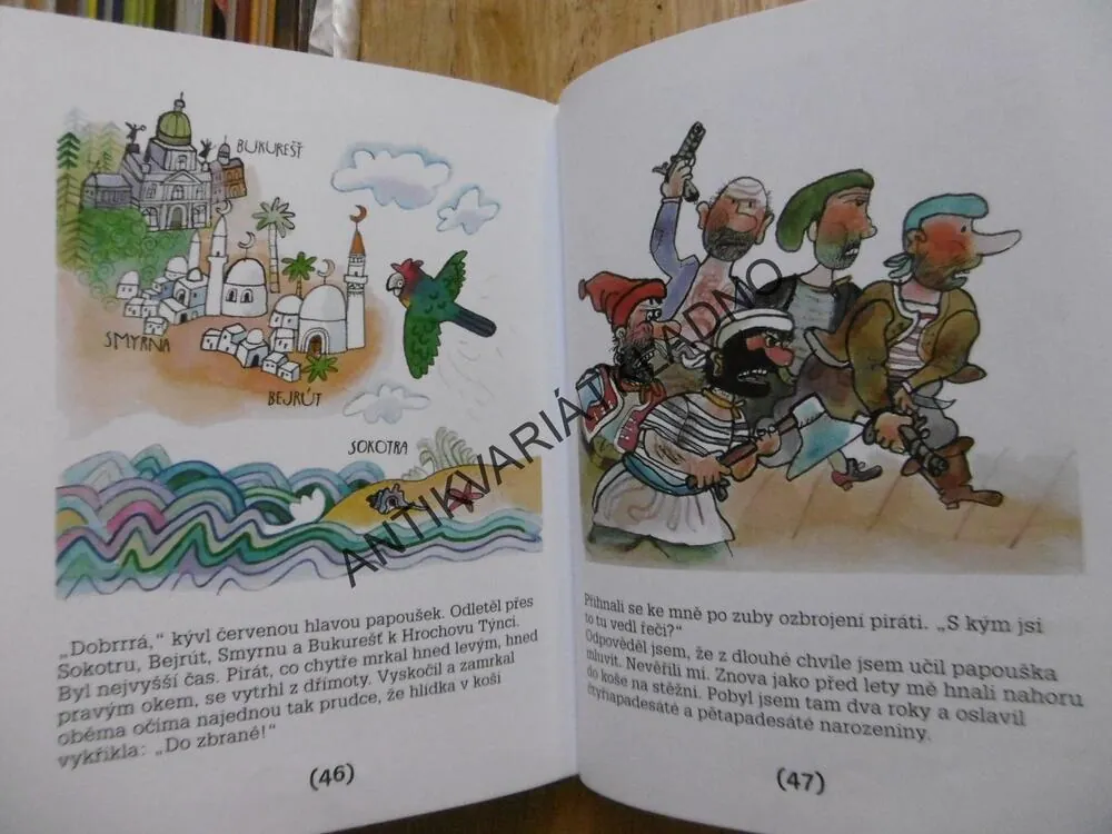 PODIVUHODNÉ VYPRÁVĚNÍ BÝVALÉHO PIRÁTA KOLÍSKA, VÁCLAV ČTVRTEK, **an