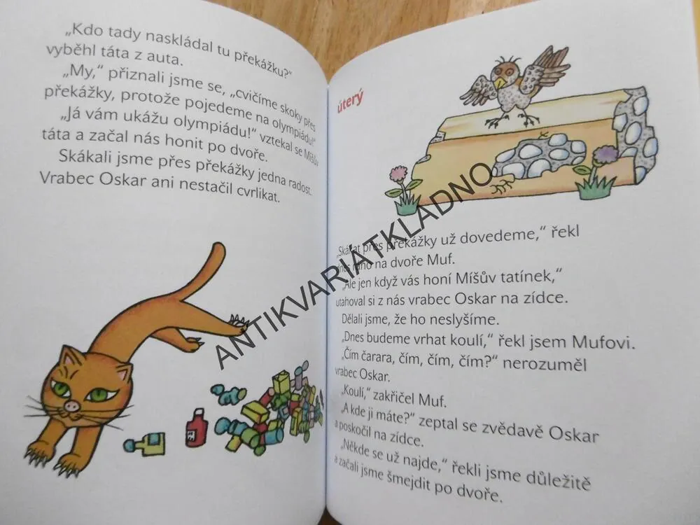 PUF A MUF, ZÍTRA JDEME DO ŠKOLY, TANSKÁ, ZMATLÍKOVÁ