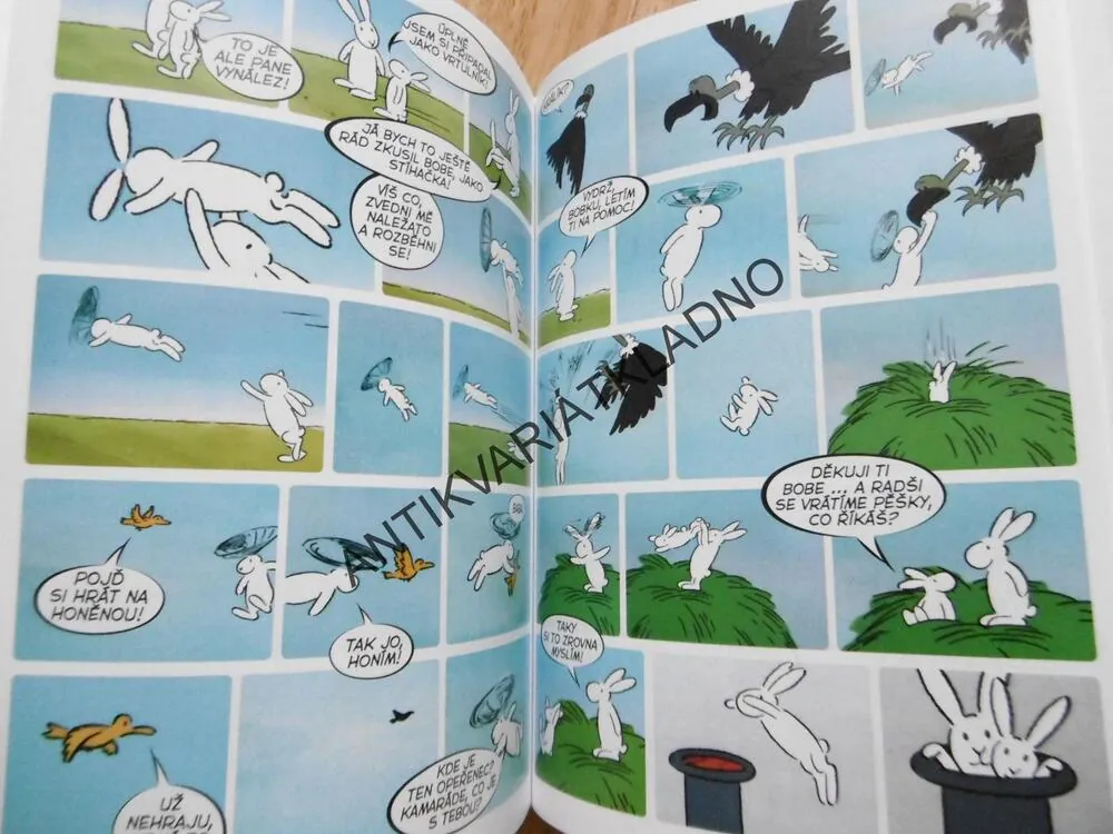 BOB A BOBEK, KRÁLÍCI Z KLOBOUKU, JIRÁNEK, komiks, **an