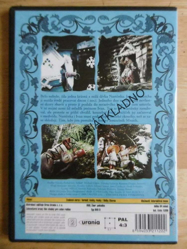 MRAZÍK, DVD FILM 