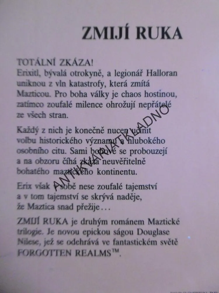 MAZTICA, SVAZEK 1 - 2, DOUGLAS NILES, **an