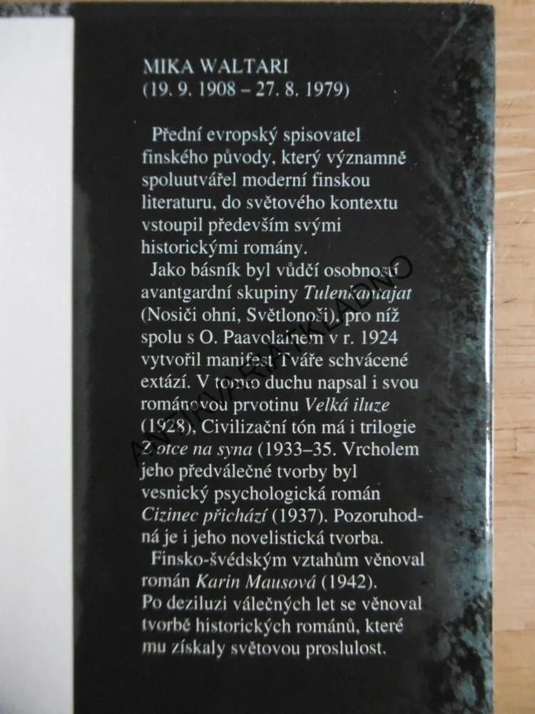 JEHO KRÁLOVSTVÍ, MIKA WALTARI, **an