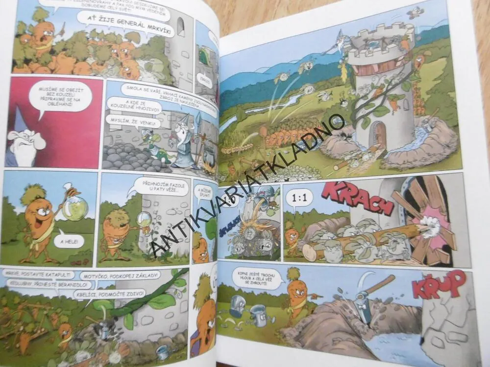 ČARODĚJ METLODĚJ, ŠTUDLAROVÁ, EDICE ČTYŘLÍSTEK, KOMIKS