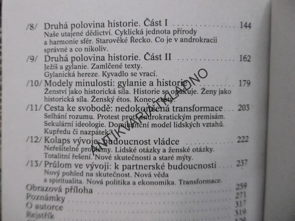 ČÍŠE A MEČ, AGRESE A LÁSKA, RIANE EISLEROVÁ, **an